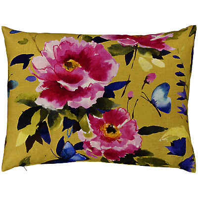 bluebellgray Butterfly Cushion, Saffron